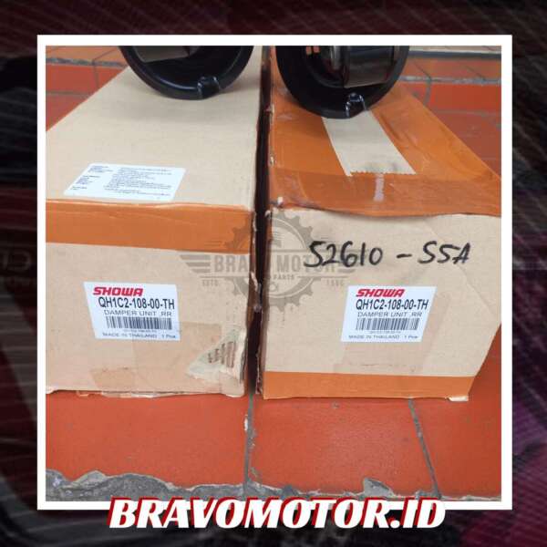 Showa 52610 S5A N14 QH1C2 108 00 TH Shock break belakang kanan atau kiri ES1