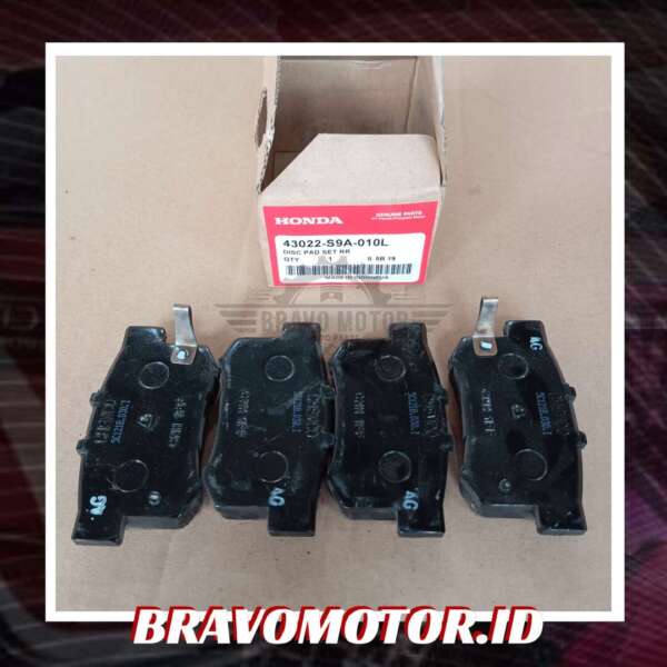 Original 43022-S9A-010L Kampas rem belakang-3