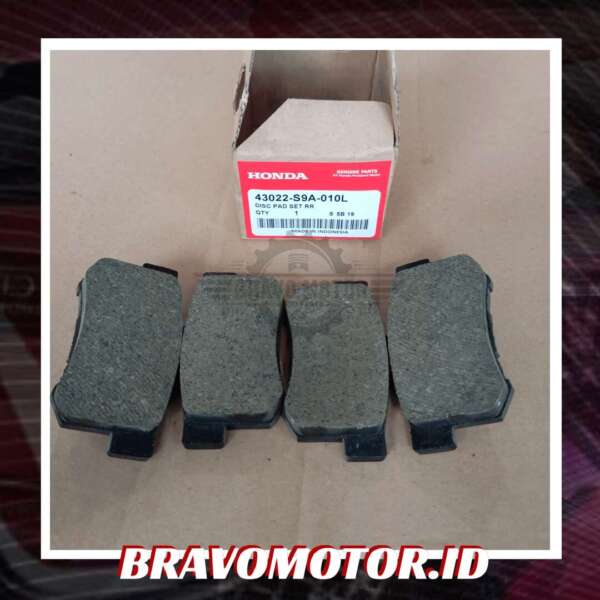 Original 43022-S9A-010L Kampas rem belakang-4