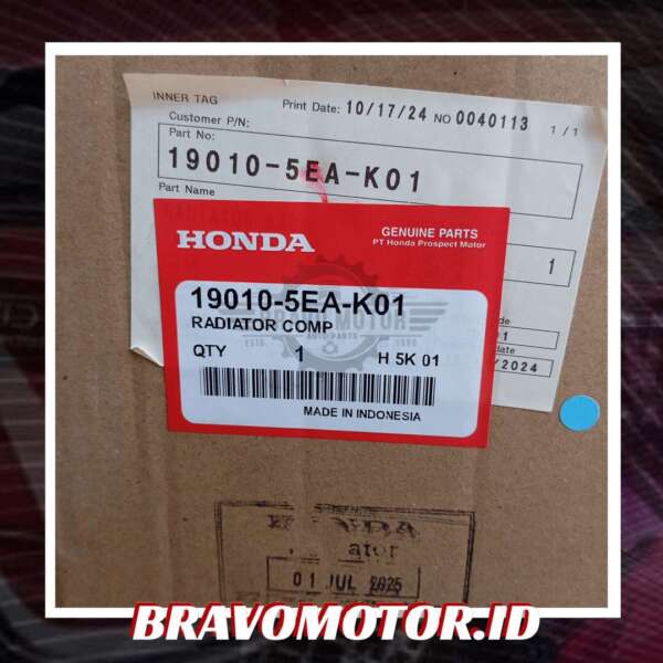 Original 19010 5EA K01 Radiator manual DD4
