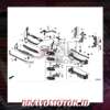 Original 71105 T7A J10 Garnish fog depan kanan RU1|18 21