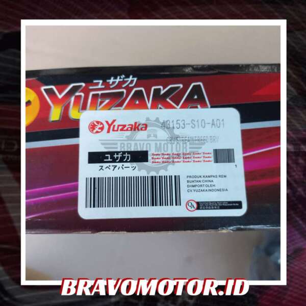 Yuzaka 43153 S10 000/43153 SM4 A03(A01/A02) Brake shoes/Kampas rem belakang GB3/RD1/RN1/DG1