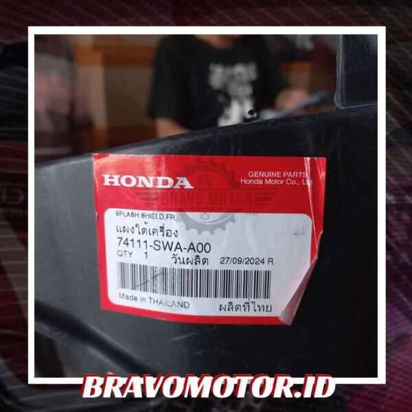 Original 74111 SWA A00 Cover Engine/Splash Guard Tengah depan RE1|07 09|RE3|07 09