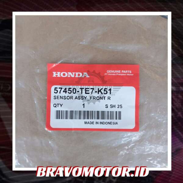 Original 57450 TE7 K51 Sensor ABS depan kanan DD4
