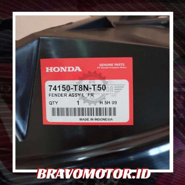 Original 74150-T8N-T50 Fender INNER kiri RU1/RU5-2