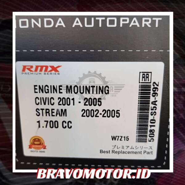 RMX 50810 S5A 013(992) Engine mount belakang matik atau manual