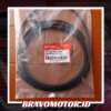 Original 73125 TG1 T00 RUBBER A, depan. WINDSHIELD DAM DD4