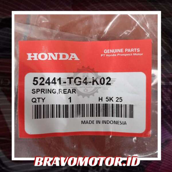 Original 52441 TG4 K02(K01) Coil Springs/Spiral shock belakang DD1