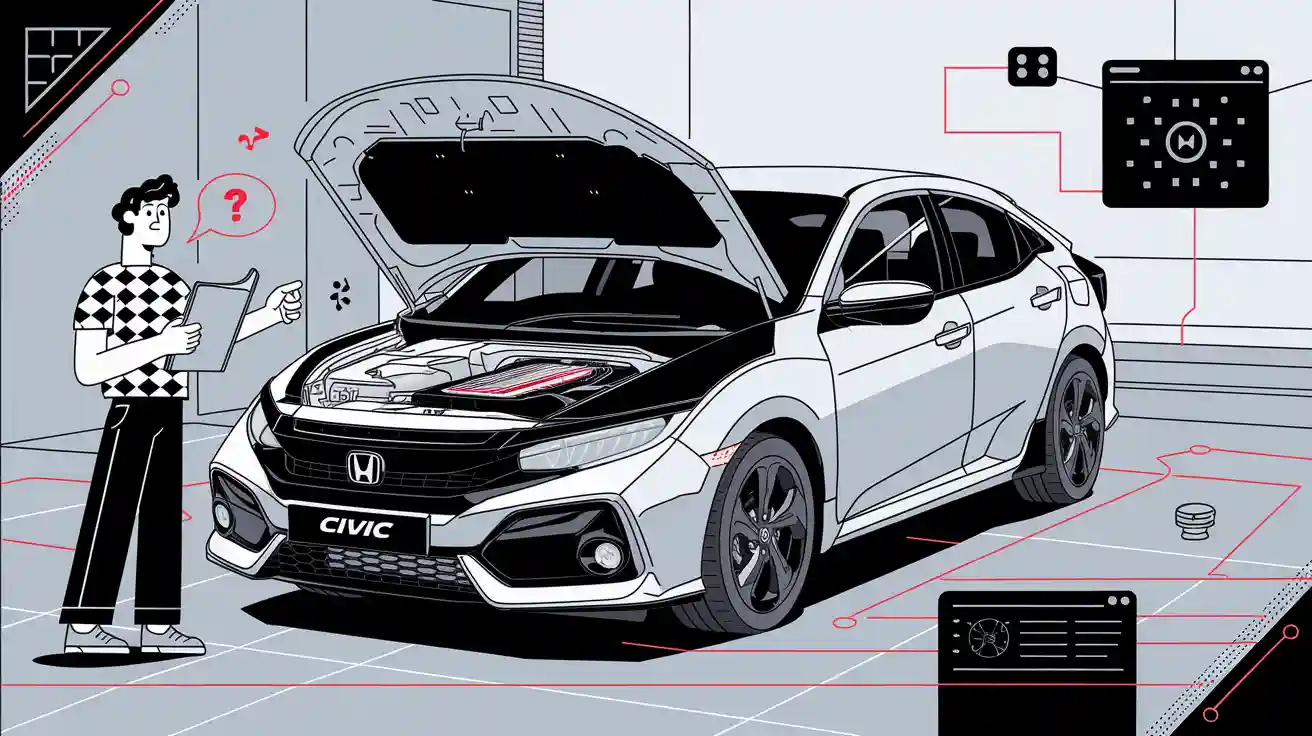 7 Tanda Koil Honda Civic Mulai Rusak yang Sering Disalahartikan Pemilik Mobil