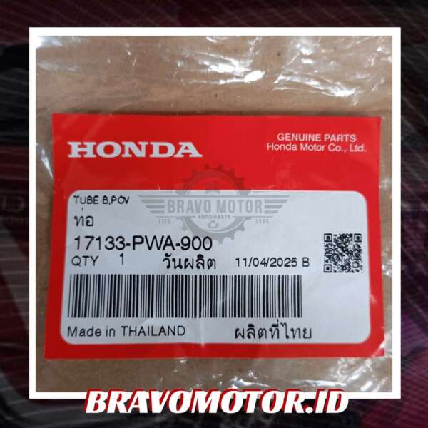 Original 17133-PWA-900 TUBE B PCV / Selang PCV GD3/GD8-2 Original 17133 PWA 900 TUBE B PCV / Selang PCV GD3/GD8