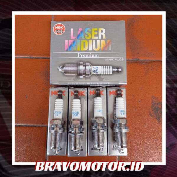 Import NGK 12290 RB1 003 IZFR6K13 Spark plug/Busi Laser Iridium 4 pcs/set
