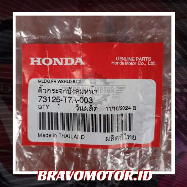Original 73125 T7A 003 MOLDING depan WINDSHIELD SIDE RU1/RU5