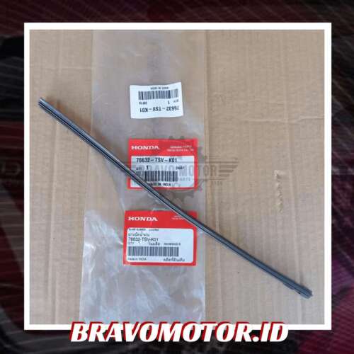 Original 76632 TSV K01 325mm 13in Karet wiper depan kiri DG3/DG4
