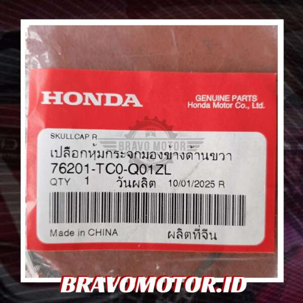 Original 76201 TC0 Q01ZL Cover spion kanan CP2