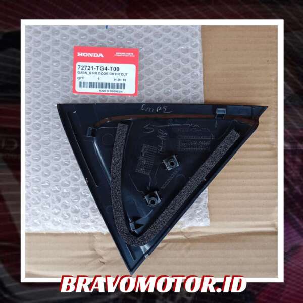 Original 72721-TG4-T00 Garnish Pintu belakang kanan DD1-3 Original 72721 TG4 T00 Garnish Pintu belakang kanan DD1