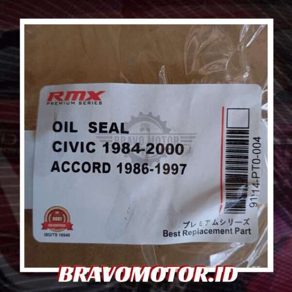 RMX 91214 PT0 004 80X100X10 Seal crankshaft belakang