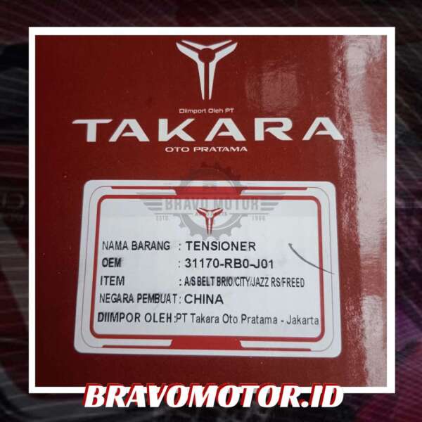 Takara 31170 RB0 J01(J02)/31170 RE2 E02 Auto tensioner DD1/GE8/GM6/GB3