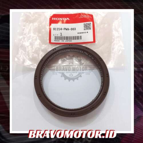 Original 91214-PWA-003(Y01) (Substitusi 91214-PNA-014/91214-RB0-003) 80X98X10 Seal crankshaft belakang-1 Original 91214 PWA 003(Y01) (Substitusi 91214 PNA 014/91214 RB0 003) 80X98X10 Seal crankshaft belakang
