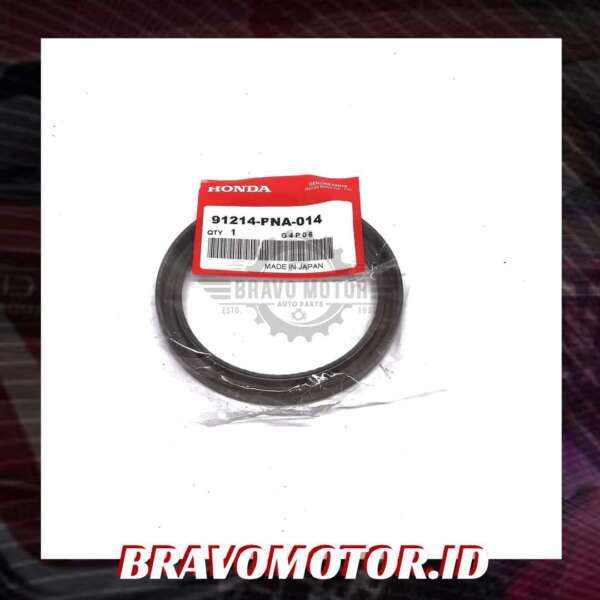 GBOX 91214 PNA 014 (Substitusi 91214 PWA 003(Y01)/91214 RB0 003) 80X98X10 Seal crankshaft belakang