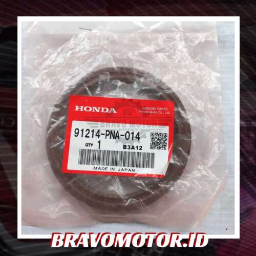Original 91214-PNA-014 (Substitusi 91214-PWA-003(Y01)/91214-RB0-003) 80X98X10 Seal crankshaft belakang-1 Original 91214 PNA 014 (Substitusi 91214 PWA 003(Y01)/91214 RB0 003) 80X98X10 Seal crankshaft belakang
