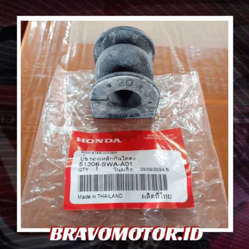 Original 51306 SWA A01 (Substitusi 51306 TF0 003) 20mm Karet stabil depan kanan atau kiri RE1/RE3/GE8