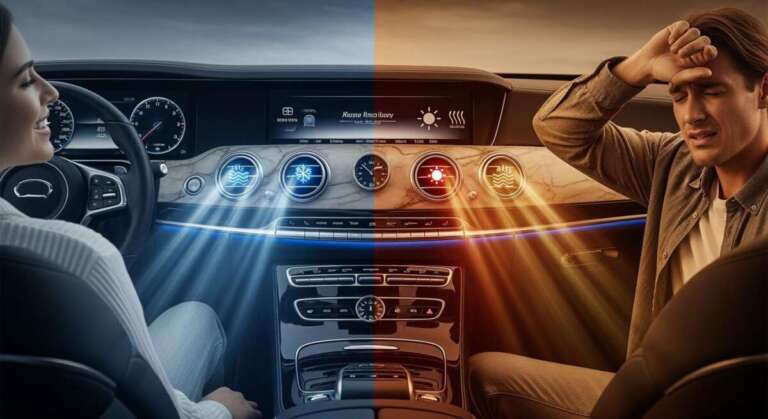 AC Mobil Kiri Dingin Kanan Panas - Kenapa Ya?