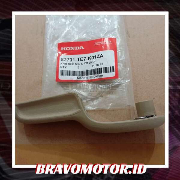 Original 82731-TE7-K01ZA KNOB kiri MIDDLE SEAT RECLINING YR327L DD4-2 Original 82731 TE7 K01ZA KNOB kiri MIDDLE SEAT RECLINING YR327L DD4