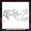Hideki 76846 T0A 013 Motor washer/Washer pump depan RM1/RM3