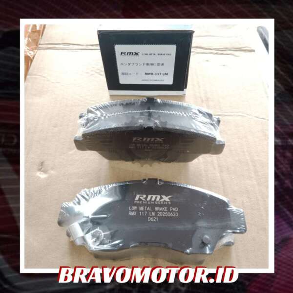 RMX 45022 S5B J01 RMX 117LM Kampas rem depan