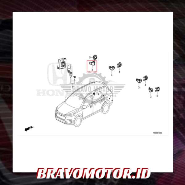 Original 39680 T86 N21ZA Sensor Parking DG3