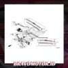 Original 76632 T6L H04 450mm Karet wiper depan kiri FC1/FK4
