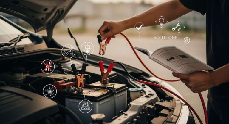 5 Kesalahan Umum Saat Jumper Aki Mobil dan Cara Mengatasinya