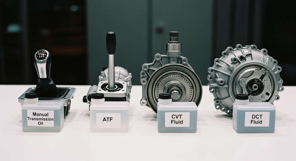 Perbedaan Oli Transmisi Manual, ATF, CVT, dan DCT
