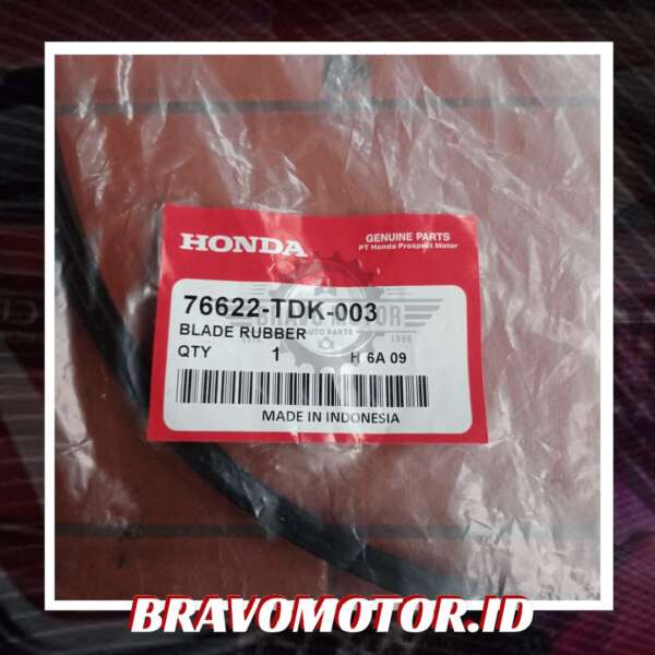Original 76622 TDK 003 350mm 14in Karet wiper belakang RV3