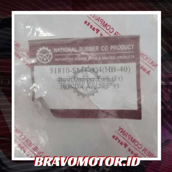 NRC 51810 SM4 004/51810 SDA A01/51810 SV4 003/51810 TA0 A01 Bush arm depan bawah SM4/SV4/RB1/CM5/CP2