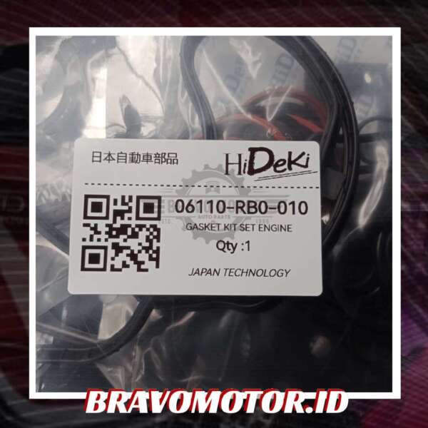 Hideki 06110 RB0 010 Packing set Full GE8/GM2/GB3