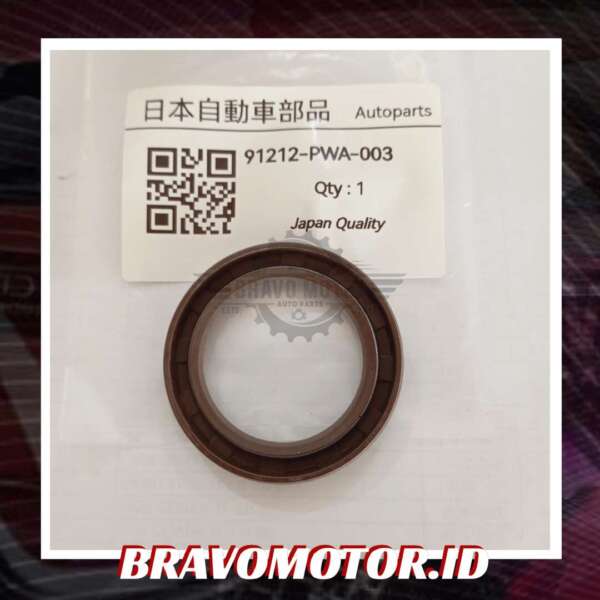 NoBrand 91212 PWA 003 (Substitusi 91212 RB0 003/91212 RE2 E01) 40X55X7 Seal crankshaft depan