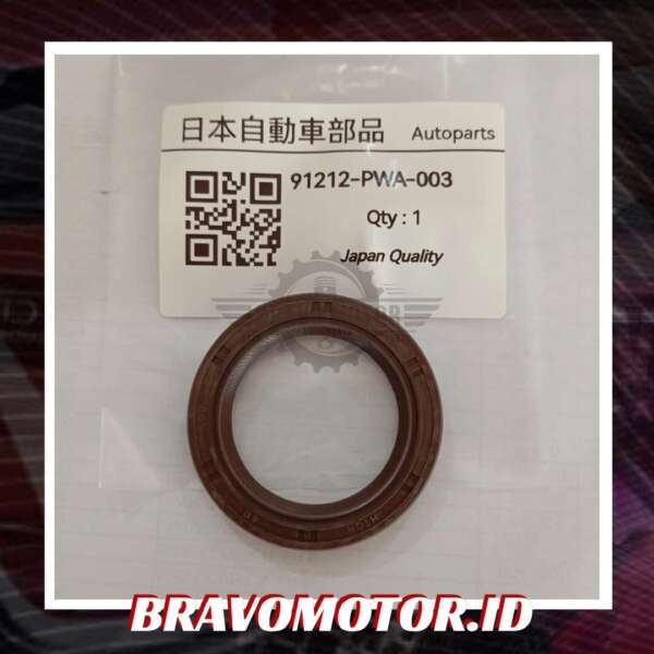 NoBrand 91212 PWA 003 (Substitusi 91212 RB0 003/91212 RE2 E01) 40X55X7 Seal crankshaft depan