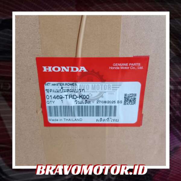 Original 01469-TRD-K00 (Substitusi 01469-TE7-K00) Brake Booster / Booster rem DD1/DD4-2 Original 01469 TRD K00 (Substitusi 01469 TE7 K00) Brake Booster / Booster rem DD1/DD4