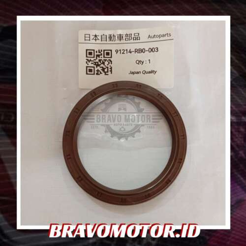 NoBrand 91214 RB0 003 (Substitusi 91214 PWA 003(Y01)/91214 PNA 014) 80X98X10 Seal crankshaft belakang
