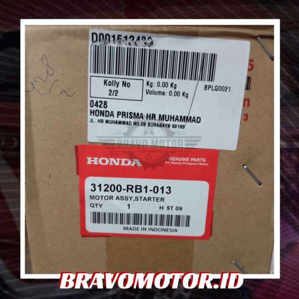 Original 31200 RB1 013 Motor starter GB3