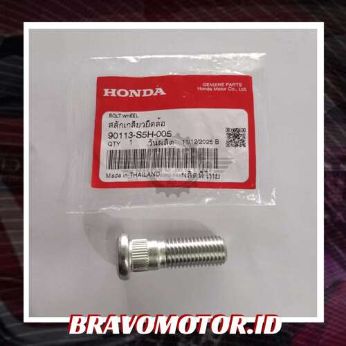 Original 90113 S5H 005 43mm Baut roda / Bolt Wheel DD/DG/GN5/FD/FB/FC/FK/RU/RV