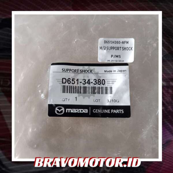 GBOX D651 34 380 Mounting shock depan Fiesta/Mazda2