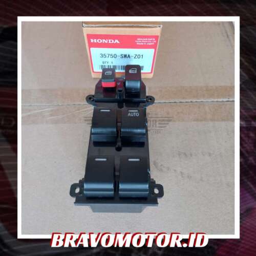 Import 35750 SWA Z01 Saklar window depan kanan 6 Tombol