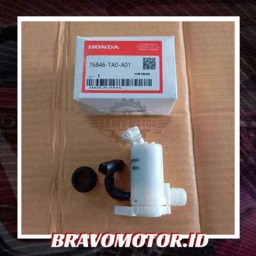 Import 76846-TA0-A01(A02) Motor washer/Washer pump depan GK5/GB3/DD1/CP2-1 Import 76846 TA0 A01(A02) Motor washer/Washer pump depan GK5/GB3/DD1/CP2