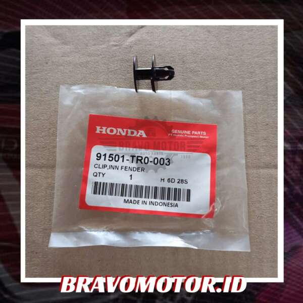 Original 91501 TR0 003 Klip bumper RU1
