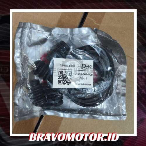 Hideki 01463-S04-V00 Seal caliper rem depan 2 roda ES1/GE8/GK5/GB3/RN1-1 Hideki 01463 S04 V00 Seal caliper rem depan 2 roda ES1/GE8/GK5/GB3/RN1
