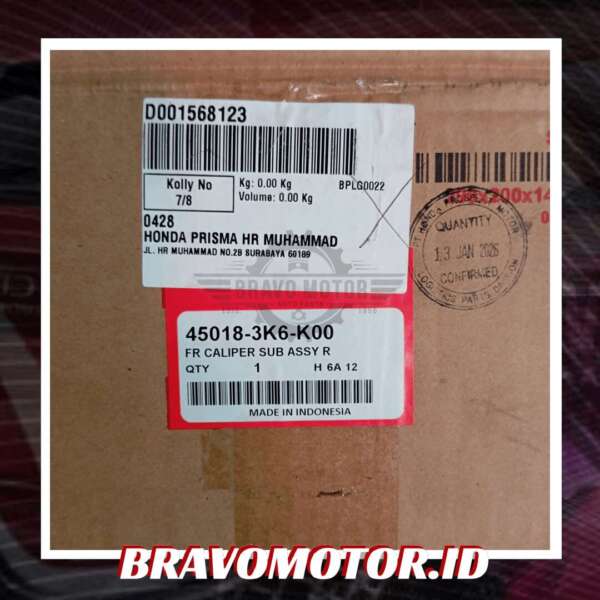 Original 45018 3K6 K00 Caliper Sub Assy depan kanan DG3/DG4