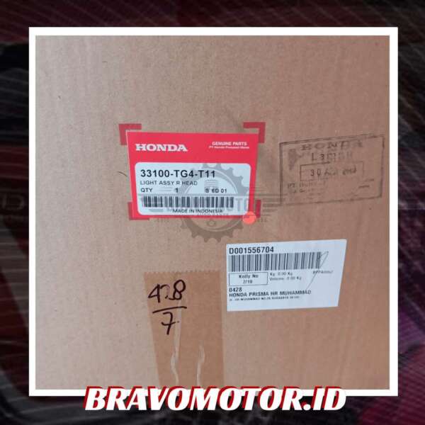 Original 33100 TG4 T11 Head lamp kanan DD1|24