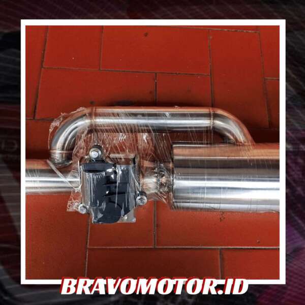 NDK Variasi Samping Dual Mode with Remote Full System Knalpot Racing Civic Turbo FK4-7 NDK Variasi Samping Dual Mode with Remote Full System Knalpot Racing Civic Turbo FK4